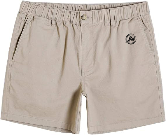 1 Men's Classic-fit Cotton Casual Shorts - Image 1