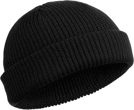 71EVU2BZfTL._AC_SX569_.jpg Trawler Beanie Watch Hat Roll-up Edge Skullcap Fisherman Beanie for Women Men - Image 1