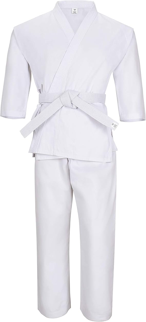 71XjsLow2L._AC_SX569_.jpg Lightweight Karate Gi Kids Men & Women - Image 1