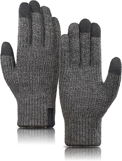Merino Wool Thick Winter Gloves