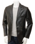 Leather Blazer