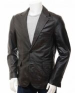 Leather Blazer - Image 2