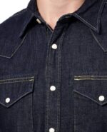 Long Sleeve Denim Shirt - Image 3